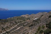 Kokkino Chorio Kreta, Kokkino Chorio: Ruhiges Hanggrundstück mit ewigem Meerblick zu verkaufen Grundstück kaufen